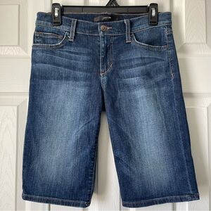 Joe’s Jeans Women’s Maggie Bermuda Denim Shorts Size 26 Medium Wash